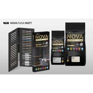 Зат WIM  NOVA FUGA MATT 1/11  2кг сріб-сірий (1 сорт)