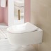5656RS01 AVENTO Унітаз підвісний DirectFlush з кришкою QuickRelease/SoftClosing, White Alpin (1 сорт)