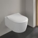 5656RS01 AVENTO Унітаз підвісний DirectFlush з кришкою QuickRelease/SoftClosing, White Alpin (1 сорт)