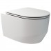 3030140W ART 3.0 Унітаз підвісний безобідковий з кришкою soft-close, Vortex Flush, білий матовий (1 сорт)