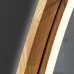 Dali дзеркало асиметричне 550*850мм, LED, сенсор, (аура,фронт,сендим), дуб натуральний (1 сорт)