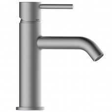 Z00701000094005 TEO-M (MEDIUM) Змішувач для раковини з донним клапаном, BRUSHED NICKEL (1 сорт)