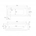 WA1-55-180x075 Ванна акрилова MIA Eco 180x75 + ніжки (1 сорт)