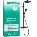 28078670 HG Activera S Душова система Showerpipe 240 1jet EcoSmart з Ecostat Fine Varia, чорний матовий (1 сорт) 28078670 HG Activera S Душова система Showerpipe 240 1jet EcoSmart з Ecostat Fine Varia, чорний матовий (1 сорт)