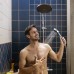 28871000 HG Activera S Душова система Showerpipe 240 1jet EcoSmart з термостатом на ванну Ecostat Fine, хром (1 сорт)