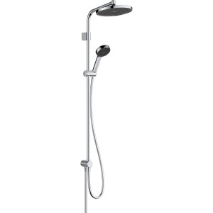 28074000 HG Activera S Душова система Showerpipe 240 1jet EcoSmart Reno Varia, хром (1 сорт)