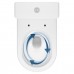 K3030-001 Компакт 931 Remo Pro Oval Tornado 011 сидіння SLIM Duroplast із Softclose і ф-ією швидкого зняття, колір білий глянець (1 сорт)