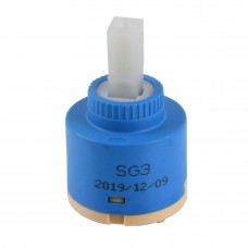 NCV-01-D40-(SG-3)-КАРТРИДЖ для змішувача ф.40 - Короткий, Пластик шток