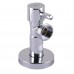 Кран напівобертовий кутовий SOLOMON 1/2″х1/2″ Lazer 7076 ( 2 ШТ)