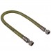 Шланг ГАЗОВЫЙ 1/2*1/2 ВВ нерж.,обплетення,пвх, PRESINOX-HG1212-1,0m (200042) (Tucai Spain)