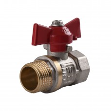 Кран кульовий прямий WATER VALVE 1″ ЗВ КБ V002