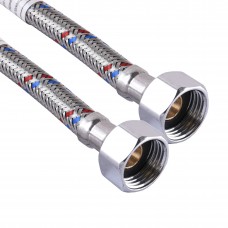 Шланг нержавіюча сталь PROFI FIX 1/2″х1/2″ ВВ 0,6 м EPDM