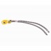 Шланг нержавіюча сталь PROFI FIX М10х1/2″ 0,5 м ПАРА EPDM