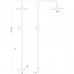 Душова колона Globus Lux LAZER GL-BAR-0101 Душова колона Globus Lux LAZER GL-BAR-0101