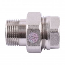 Згін-американка прямий PROFESSIONAL 1/2″ НІКЕЛЬ QP160 Згін-американка прямий PROFESSIONAL 1/2″ НІКЕЛЬ QP160