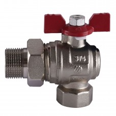 Кран кульовий ARCO 3/4″ SENA 154304 кутовий з американкою (754304) Кран кульовий ARCO 3/4″ SENA 154304 кутовий з американкою (754304)