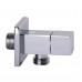 Кран напівобертовий кутовий SOLOMON 1/2″х1/2″ CUBE 7078 ( 2 шт.)