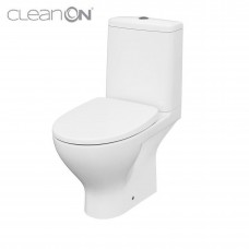 Компакт Cersanit 652 MODUO CLEAN ON 011 3/5 з кришкою дюропласт LIFT Компакт Cersanit 652 MODUO CLEAN ON 011 3/5 з кришкою дюропласт LIFT