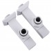 Набір Кран напівобертовий кутовий з американкою SOLOMON LUX 1/2″ CUBE WHITE 8888 (1уп)