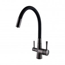 Змішувач для кухні під осмос Globus Lux LAZER GLLR-0903-11-GRAPHITE Змішувач для кухні під осмос Globus Lux LAZER GLLR-0903-11-GRAPHITE