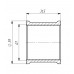 Муфта 1″ВВ латунна LM551S OPTIMUM