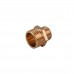 Ніпель редукційний 1/2″х3/8″ЗЗ латунний LN322S OPTIMUM