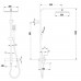 Душова система Globus Lux Kubus SKU-SH-250 Душова система Globus Lux Kubus SKU-SH-250