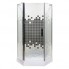 Душова кабіна INSANA Ethna Puzzle 90x90x200 мілкий піддон ( А0046013 )
