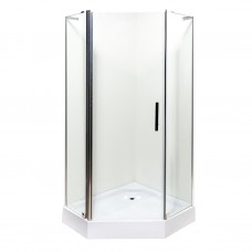 Душова кабіна INSANA Ethna Clear P91 з розмірами 90x90x200 і мілким піддоном ( А0046232 )