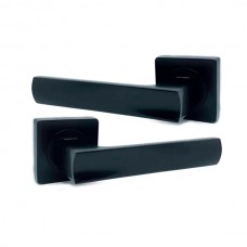 Дверная ручка KEDR R 06.144 BLACK mat, квадрат Дверная ручка KEDR R 06.144 BLACK mat, квадрат