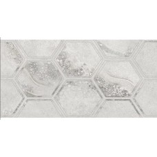 Плитка Golden Tile Fusion сіра  300х600 112151 гексагон