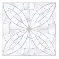 Плитка Golden Tile Mosaic flower білий 300х300 8F0750