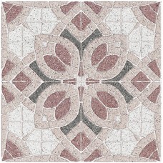 Плитка Golden Tile Sabbia квітковий кольоровий 300х300 1F1740