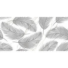 Плитка керамічна "NERO E BIANCO" Leaf (біл) 300 *600 (NBO151)